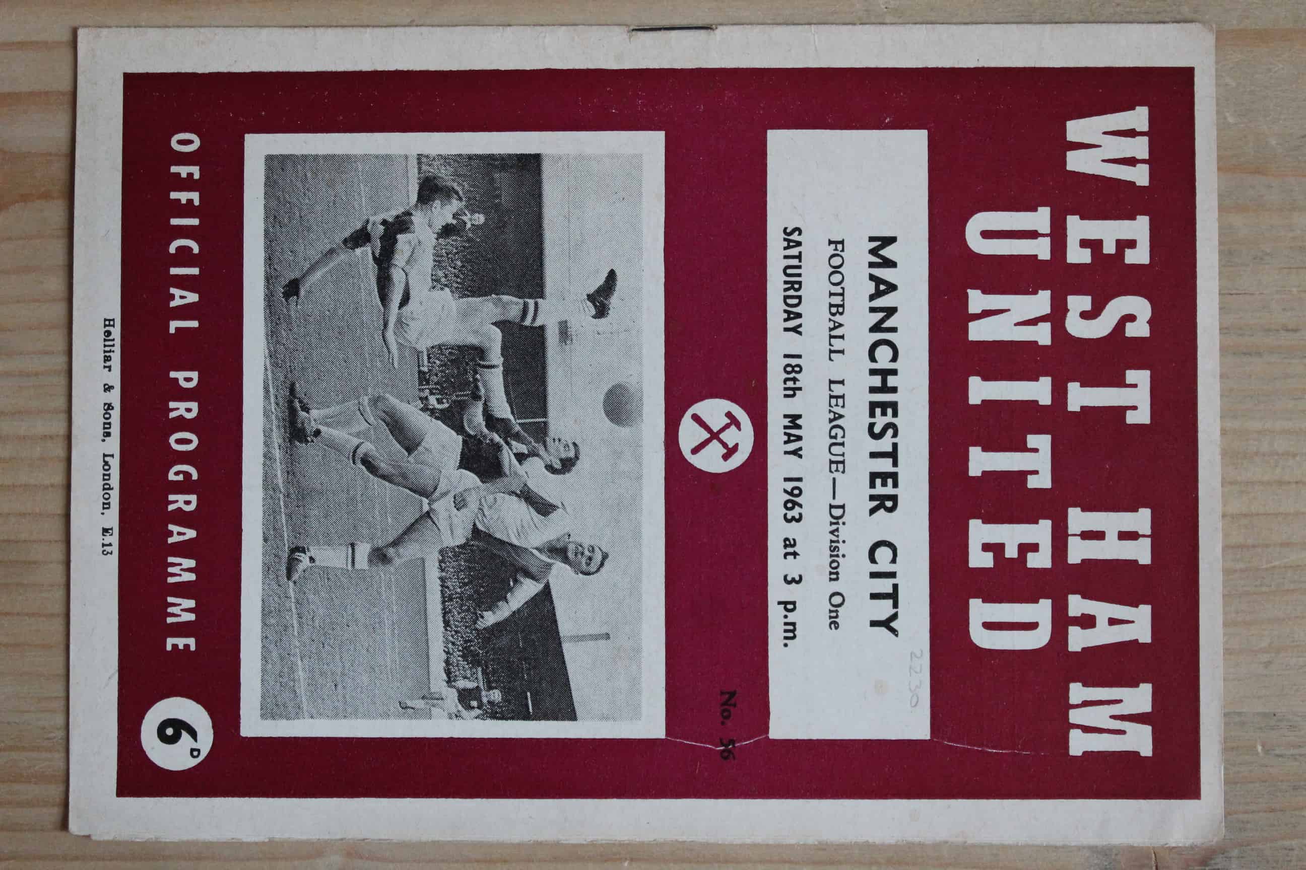 West Ham United FC v Manchester City FC